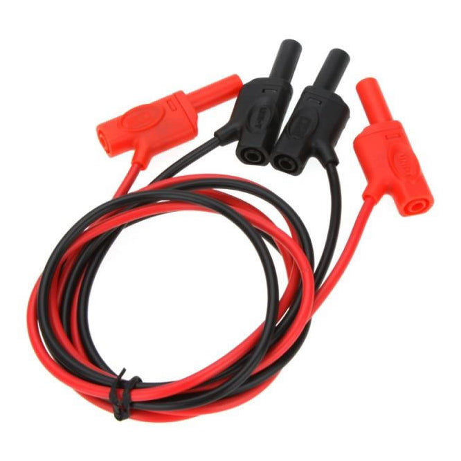 UNI-T Test Probes 2XBANANA Stackable Plug 180-DEG 1m