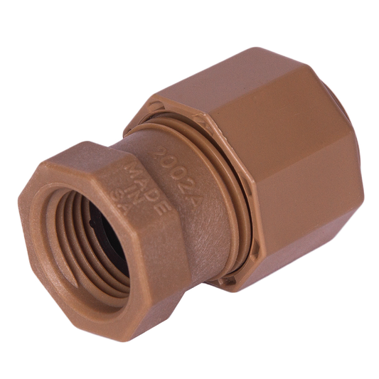 Unitwist|Coupler Straight Compression and Female Threaded End – Water & electrical solutions from Unitwist | Zisabo South Africa