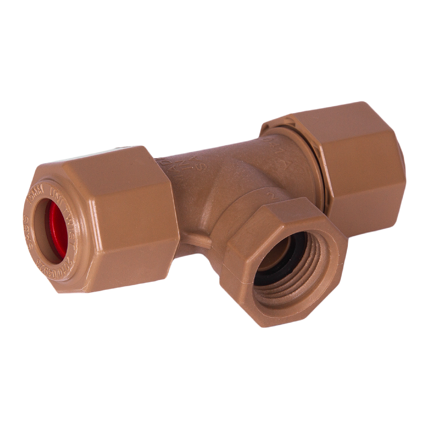 Unitwist|Tee Compression Ends and One Female Threaded End – Water & electrical solutions from Unitwist | Zisabo South Africa