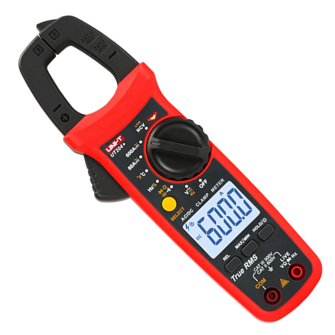 UNI-T True RMS Multi Function Clamp Multimeter 600A DCA/ACA