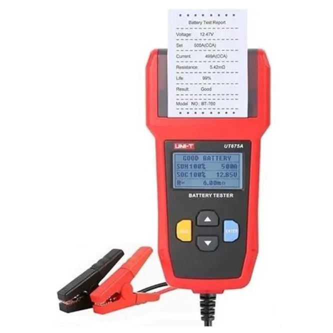 UNI-T Battery Tester with Report Printer 12V/24V
