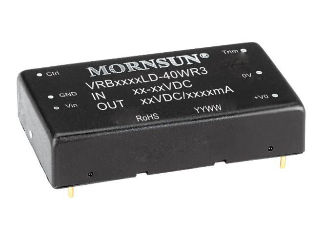 Mornsun DC-DC Converter Functional Dil I=24 O=15V @2.67A 40W