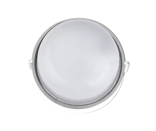 O-lite Décor Large Round Cage Bulkhead, White IP54