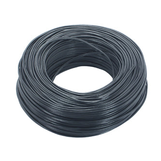 EIE 0.2mm Twin Flex Black NO Tracer - 100m/ROLL