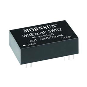 Mornsun DC-DC Converter Dip I=48V O=+/-5V 0A3 3W