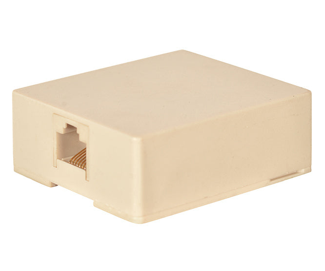 EIE Wall Mount SMD Socket Net/Tel 1XRJ45