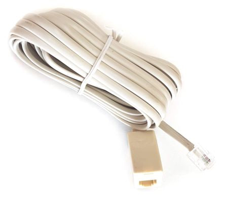 EIE Lead RJ11-PLUG to RJ11-SOCKET L= 4.5m Beige