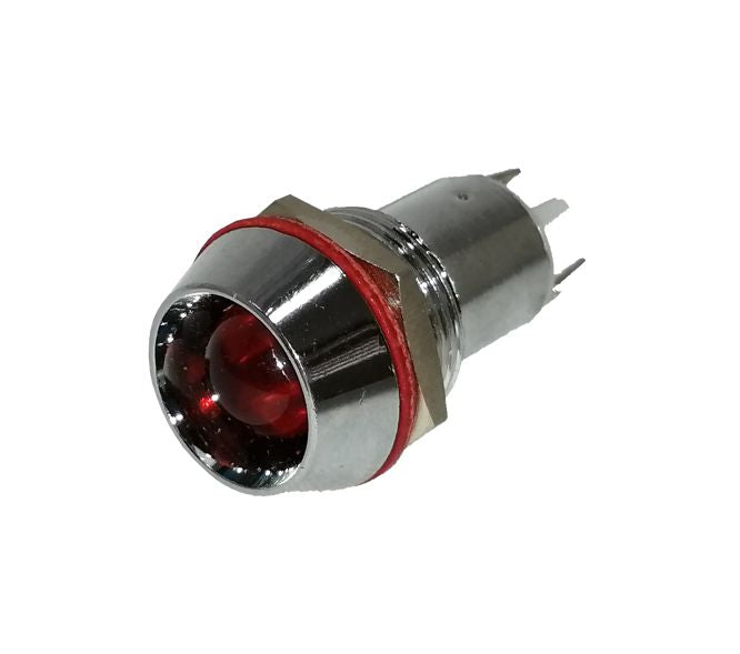 Daier 10mm LED Indicator 24VDC Red