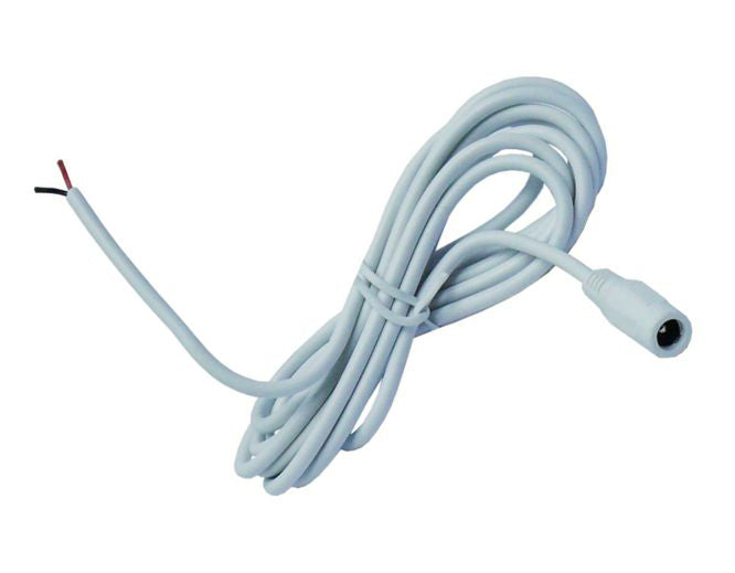 EIE 2.1mm DC Plug in-Line Open End Lead 500mm