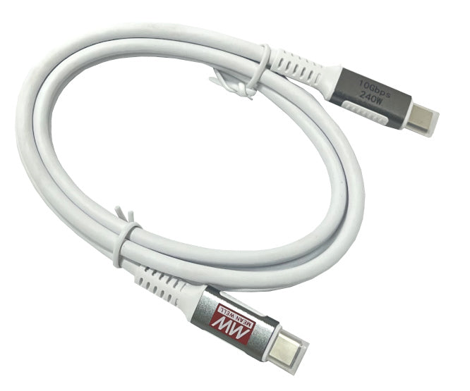 Mean Well Type-C Lead Plug-Plug 5-20V 5A Ver. 3.2 1m