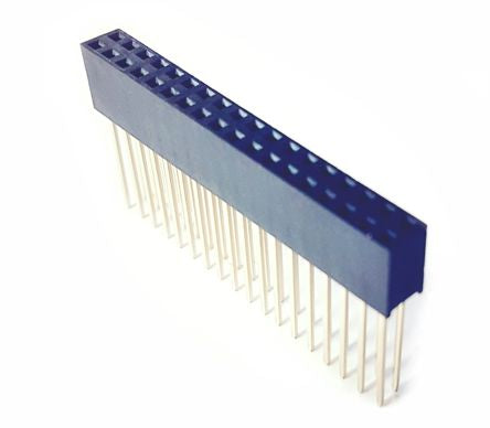 EIE 36W Extended Housed Socket 2x18 2.54mm TH=23.45