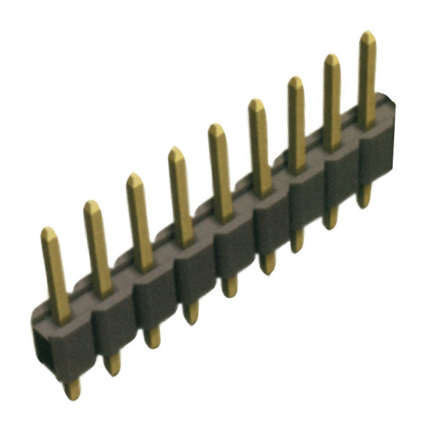 EIE Header Sil Str 09W 2.54 TH=12