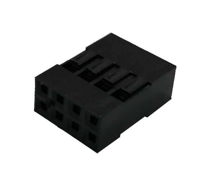 EIE Housed Sockets Dil 2.54mm Blk