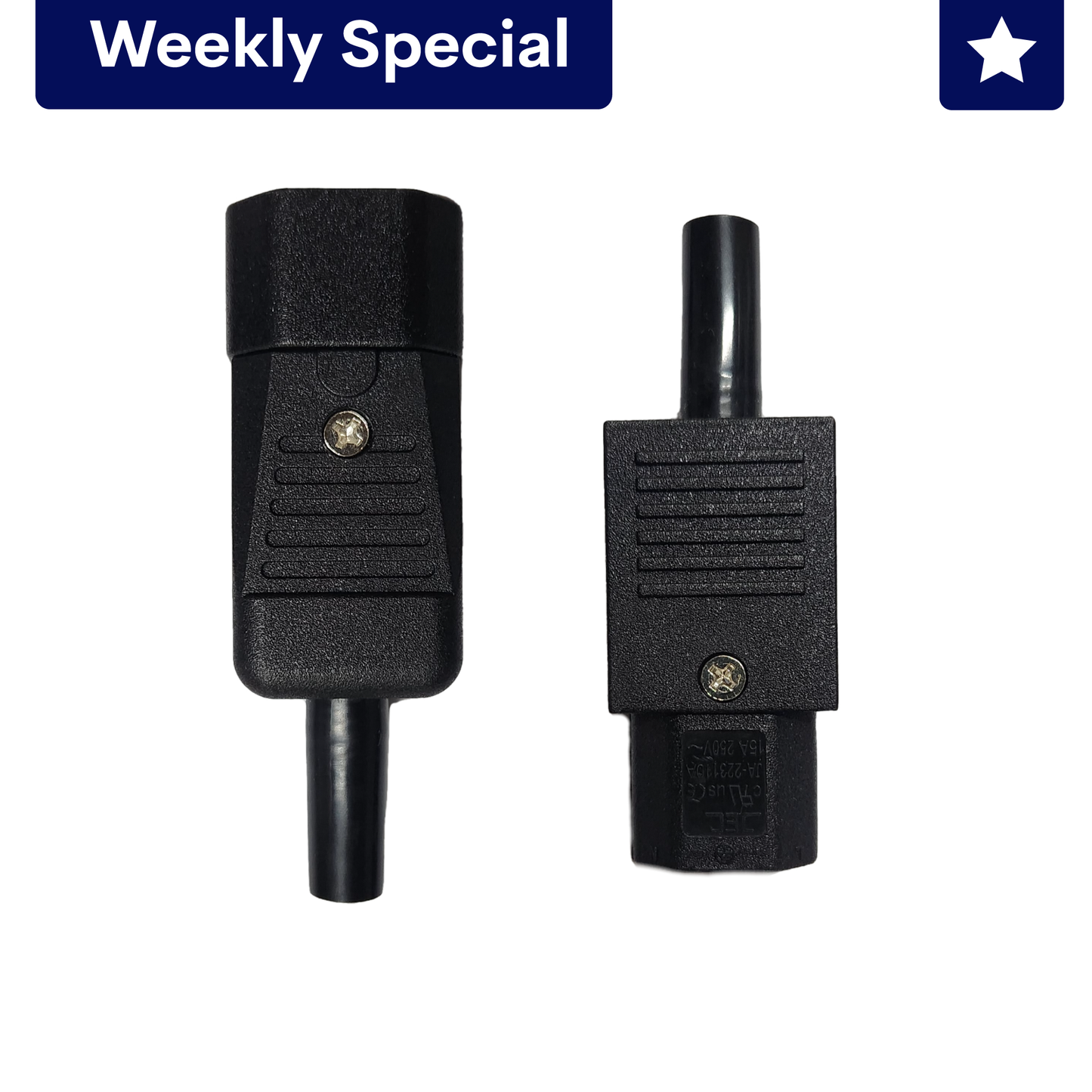 JEC | Male Kettle Plug