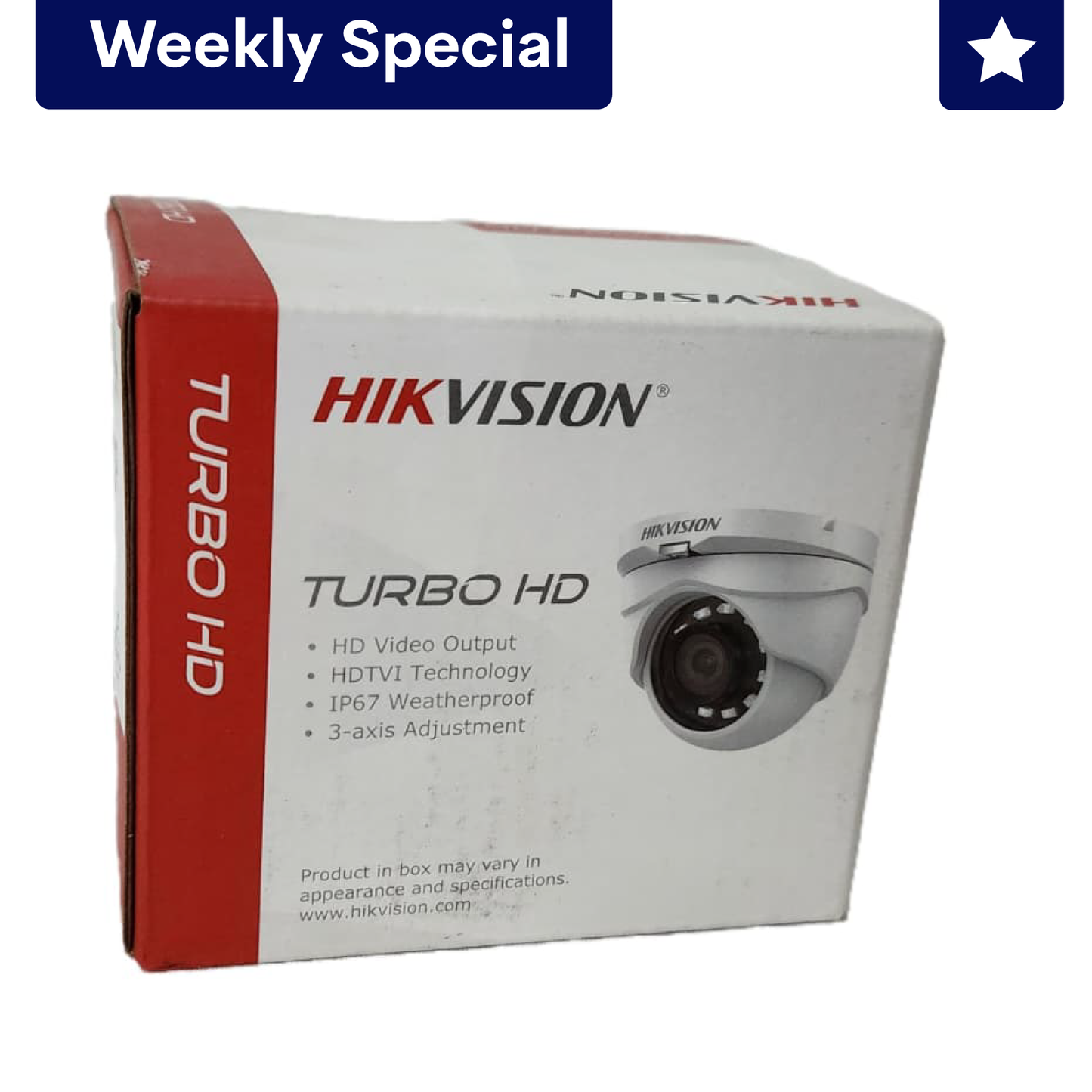 HIKVISION | 2MP Dome HD-TVI Turbo HD