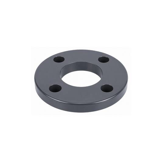 PVC backing ring plain FLI for flanged pipe connections