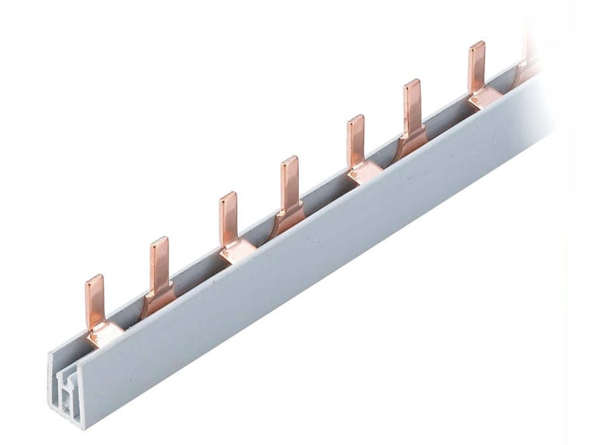 Swan Electric Busbar 2 Pole for DIN Breaker 54 Way 1m