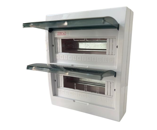 Swan Electric Surface Mount Distribution Board 24 Way