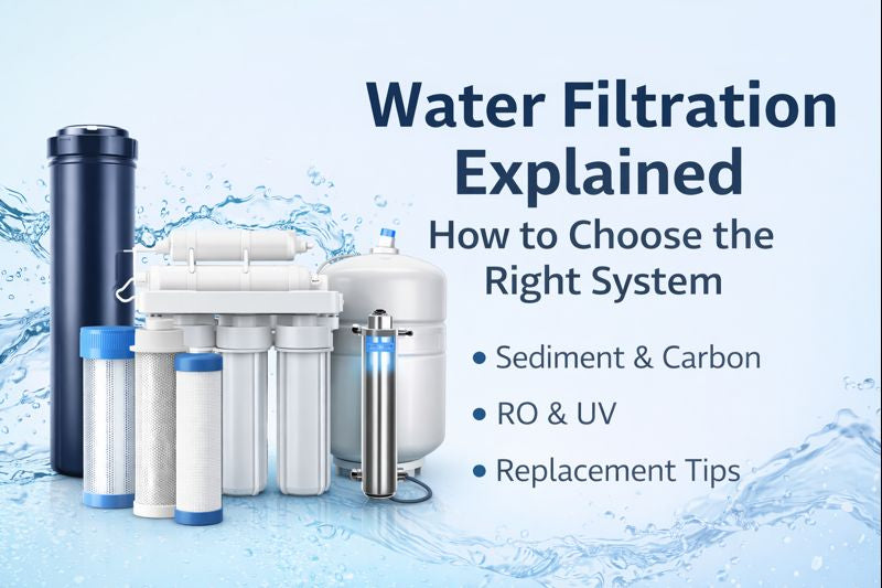 Water Filtration Explained: From the Basics to Choosing the Right System