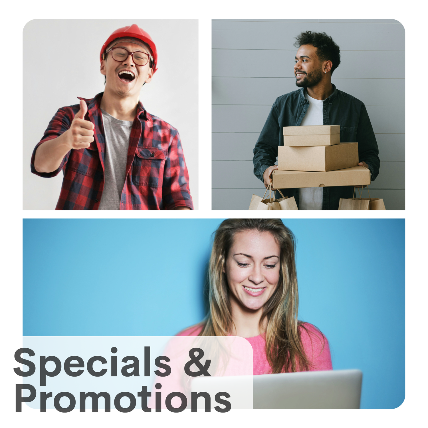 Specials & Promotions