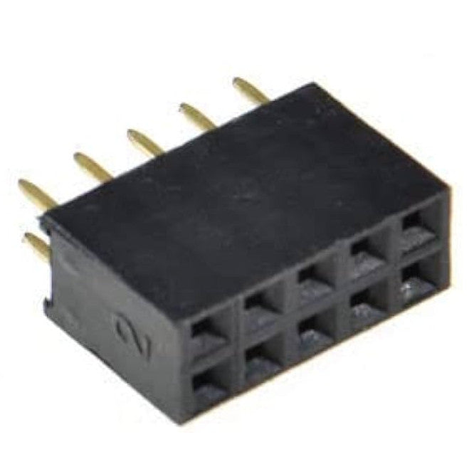 CS Socket Dil PCB P=2.54mm Str 10W