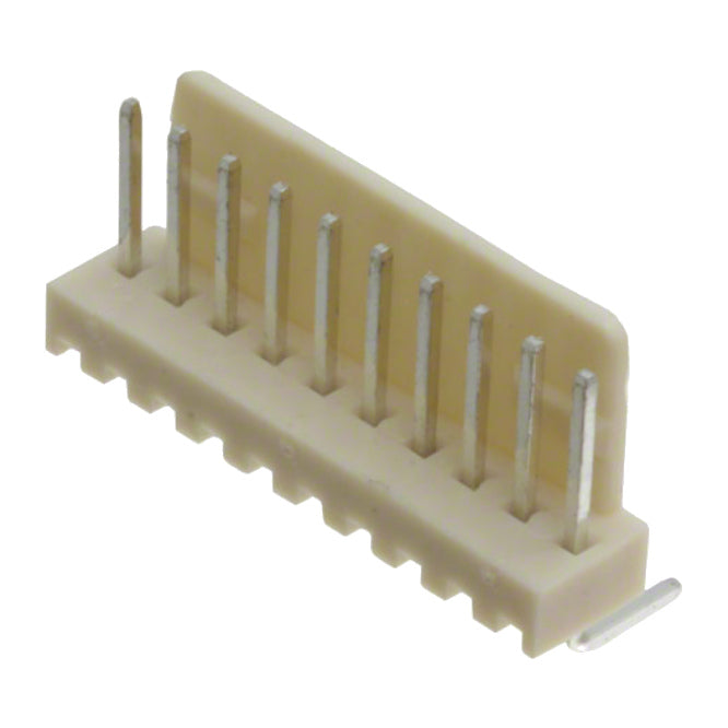 CS Header Sil Right-Angle 10W F/L 2.54mm Bottom