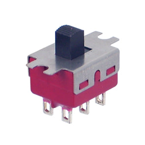 C&K Slide Switch Dpdt Momentary-on Sol