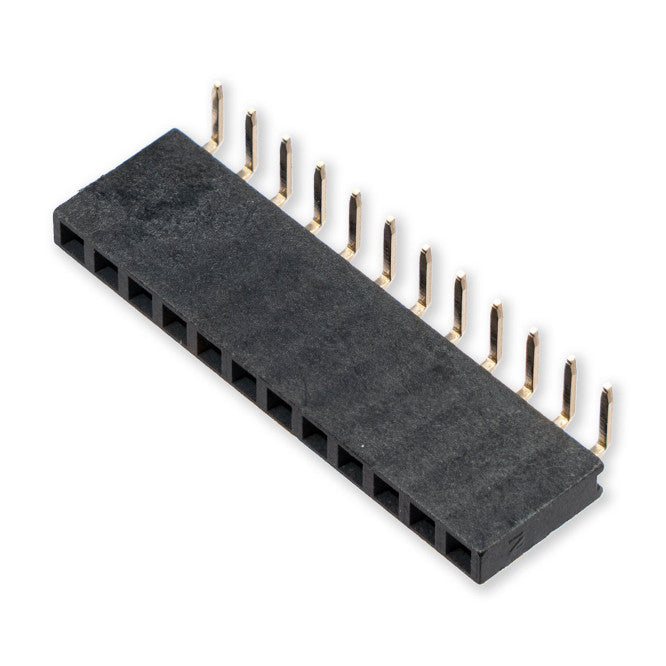 CS Pin Header Sil Right Angle 12 Way