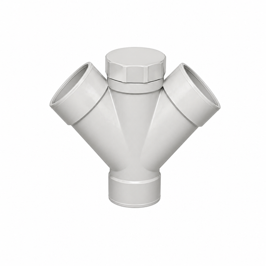 PVC Soil, Waste & Vent Leaf Catcher PVC soil waste and vent fitting