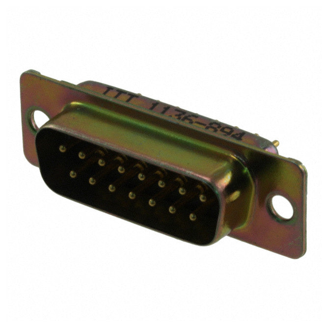 EIE Plug D-Sub 15W PCB Straight Metal PCB Pins
