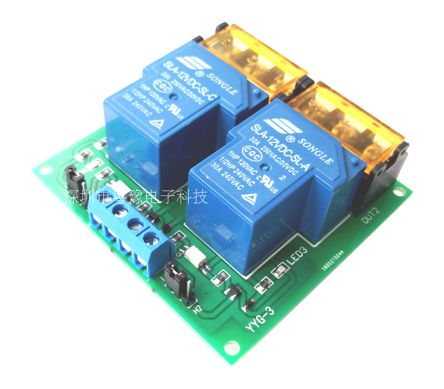 EIE Dual Relay Board 12VDC 30A