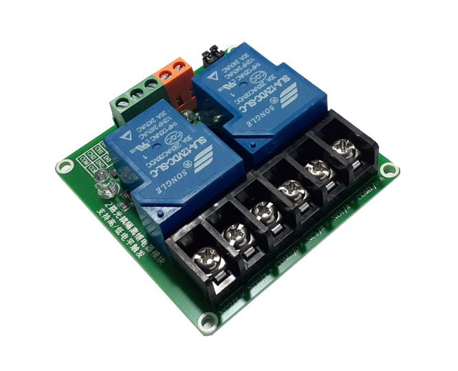EIE Dual Relay Board 30A 2-CH 12VDC Coils