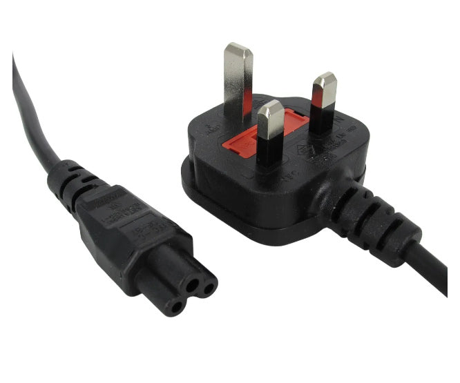 EIE Lead British Plug - Clover Socket 1m