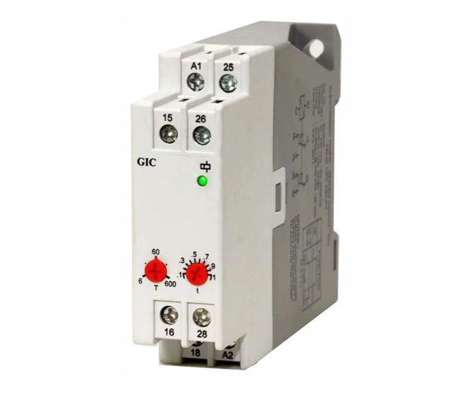 GIC Micon 225 Electronic Timer DIN Mount