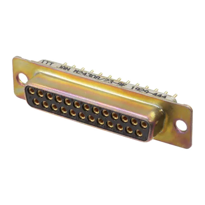 CS Socket D-Sub PCB Straight Metal