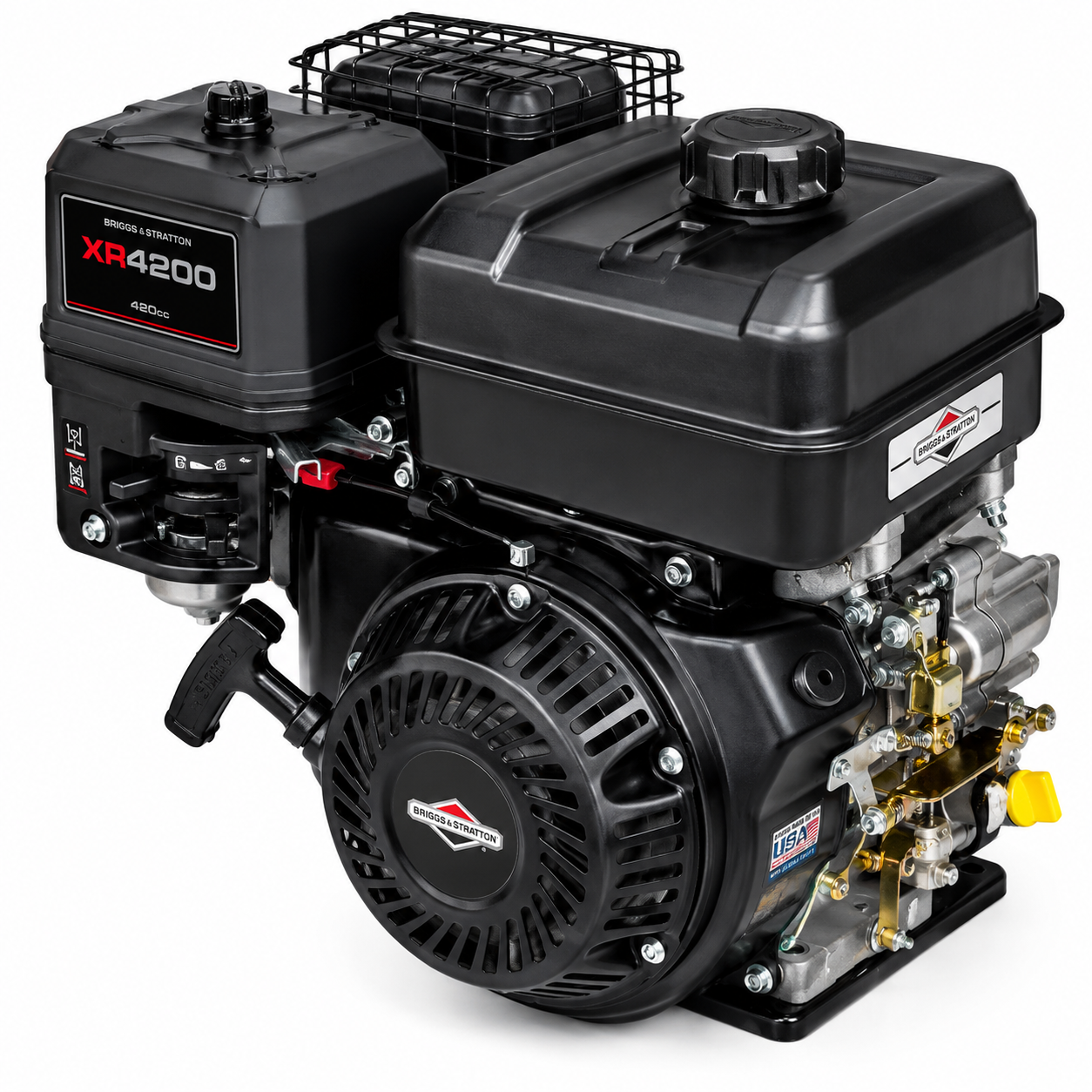 Briggs & Stratton XR 2100 Petrol Engine - 13.5HP, 420cc, Plate Compactor / Manual Start