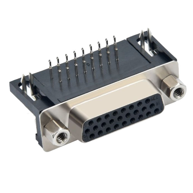 CS Socket D-Sub PCB 26W Right-Angle Metal