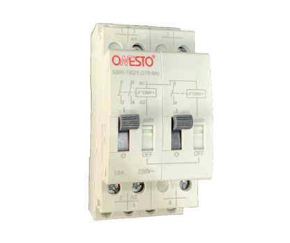 Step Relay 16A – 1 & 2 Module | Multi-Voltage | NO/NC/CO Configurations