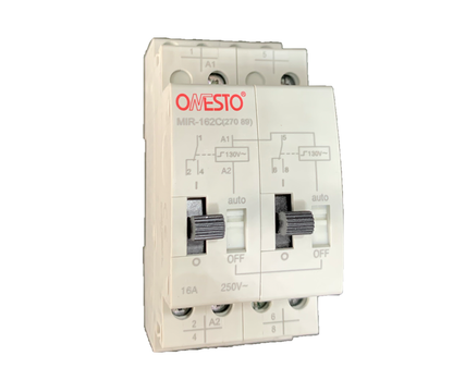Step Relay 16A – 1 & 2 Module | Multi-Voltage | NO/NC/CO Configurations