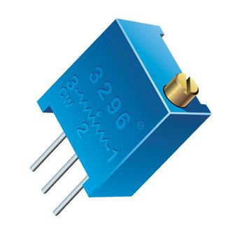 MEC Trimmer Potentiometer Potentiometer T-Adj V-Mount 25-T, 20Ω-200kΩ
