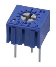 MEC Trimmer Potentiometer Potentiometer T-Adj S-Turn, 1kΩ-10kΩ