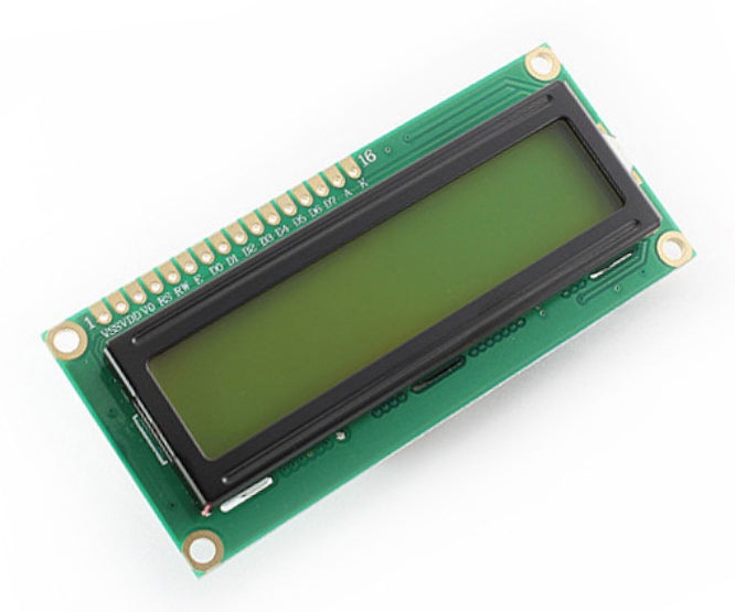 EIE LCD 16x2 Characters Yellow Back Light 14x64mm Va