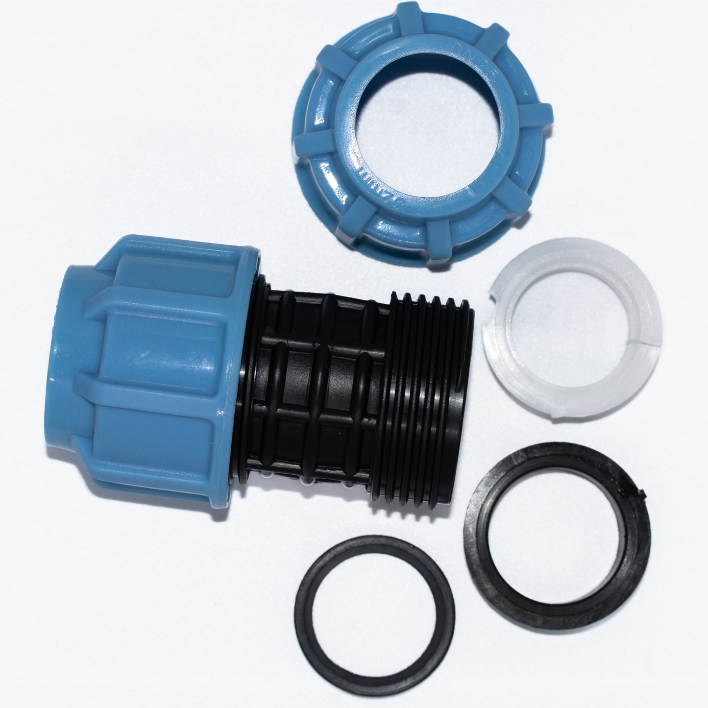 HDPE Compression Coupling Stripped – Water & electrical solutions from Donsen | Zisabo South Africa