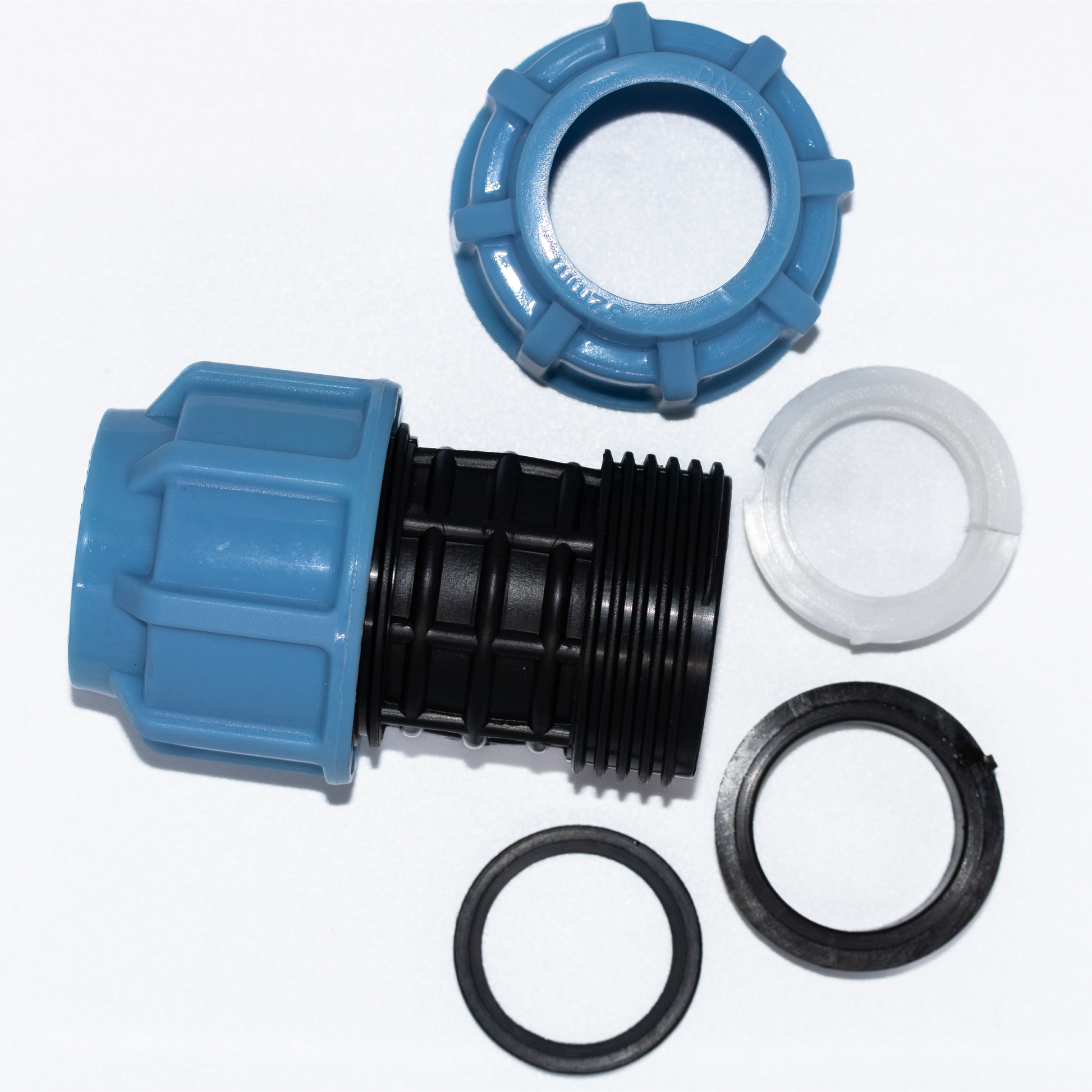 HDPE Compression Coupling Stripped – Water & electrical solutions from Donsen | Zisabo South Africa
