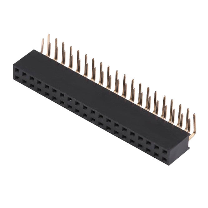 CS 40W Dil PCB Right-Angle Socket Header P=2.54mm