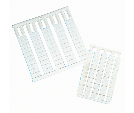 Blank Terminal Markers – Marking Tags for DIN Rail Terminal Blocks | 2.5mm & 4–70mm