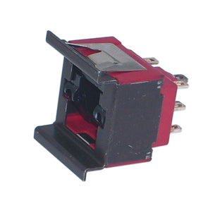 C&K Rocker Switch Dpdt Ill Red