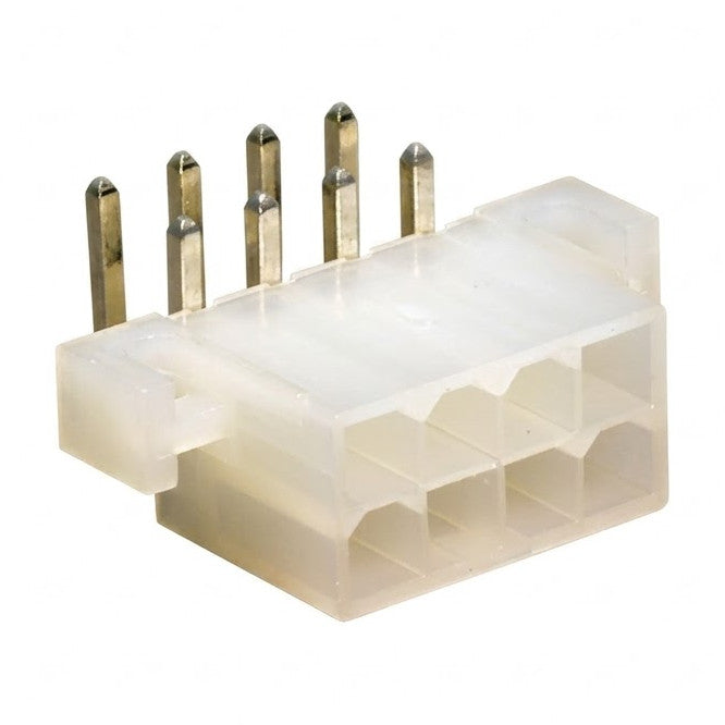 EIE Header Dil Right-Angle 8W PITCH=4.2mm Flanged