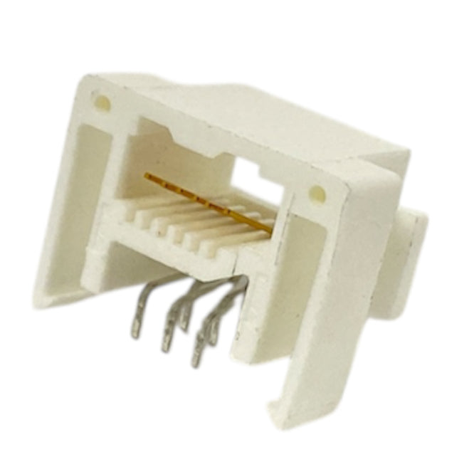 CS Bpo 6P6C PCB Right-Angle Jack Without Mount Ears