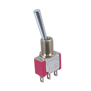 C&K Mini Toggle Switch SPDT on-on Sol
